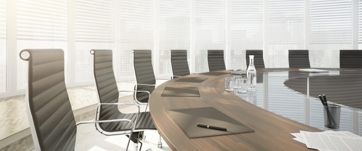 Conference room - close-up --- Image by © Viaframe/Corbis